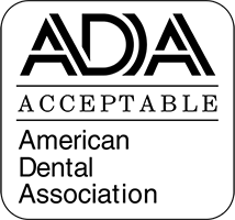 The image displays a logo consisting of the letters ADA in bold, capitalized white font against a dark background, with the acronym ADA stylized to suggest an organization or institution.
